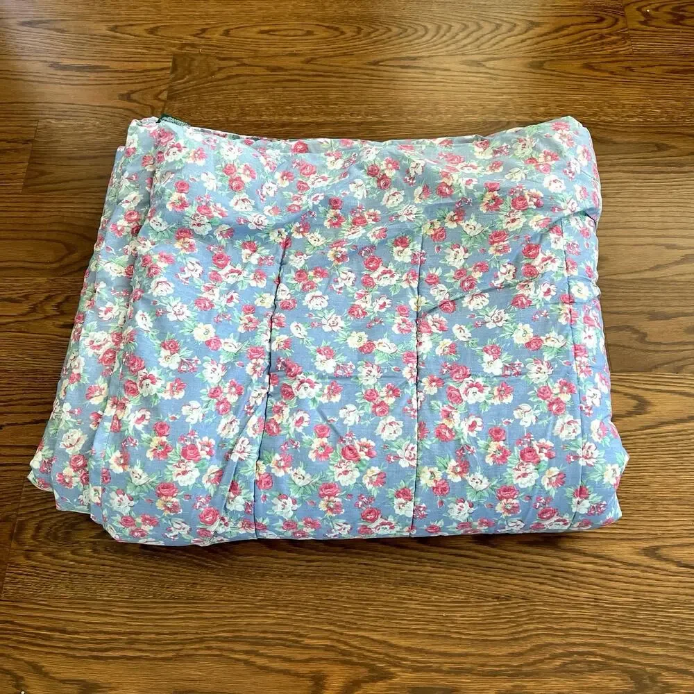 Lauren Ralph Lauren Hope floral dusty blue comforter